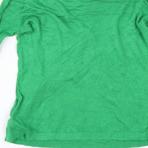 Catherine Malandrino Womens Green   Pullover Jumper Size S