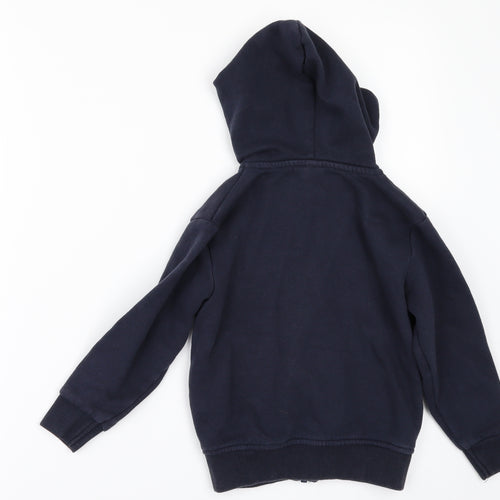 TU Boys Blue   Full Zip Hoodie Size 3 Years