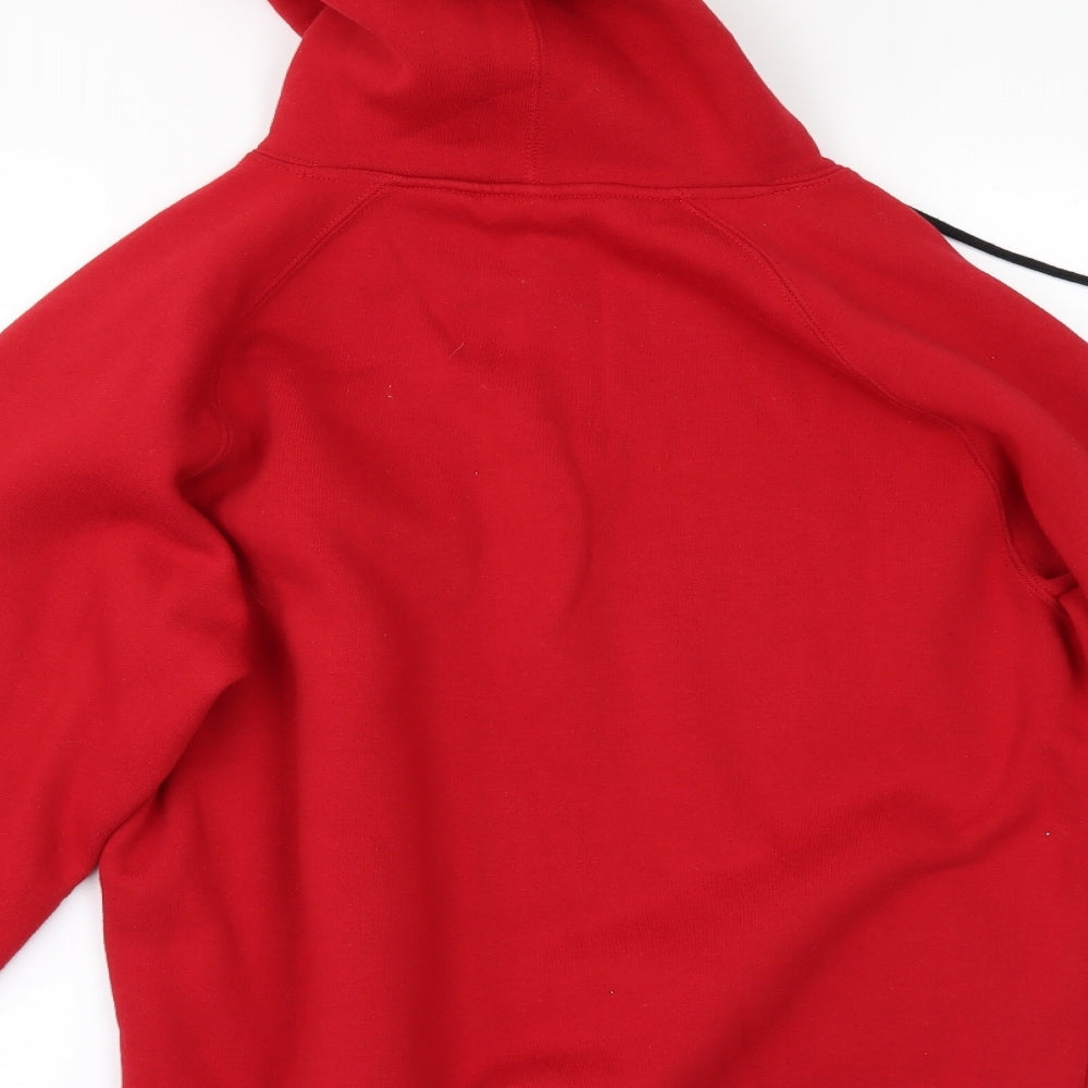 papini Womens Red   Pullover Hoodie Size S  - ENGLAND ICE HOCKEY