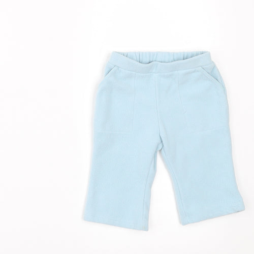 Gap Baby Blue  Fleece Jogger Trousers Size 3-6 Months