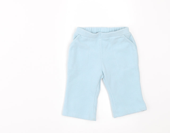 Gap Baby Blue Fleece Jogger Trousers Size 3-6 Months