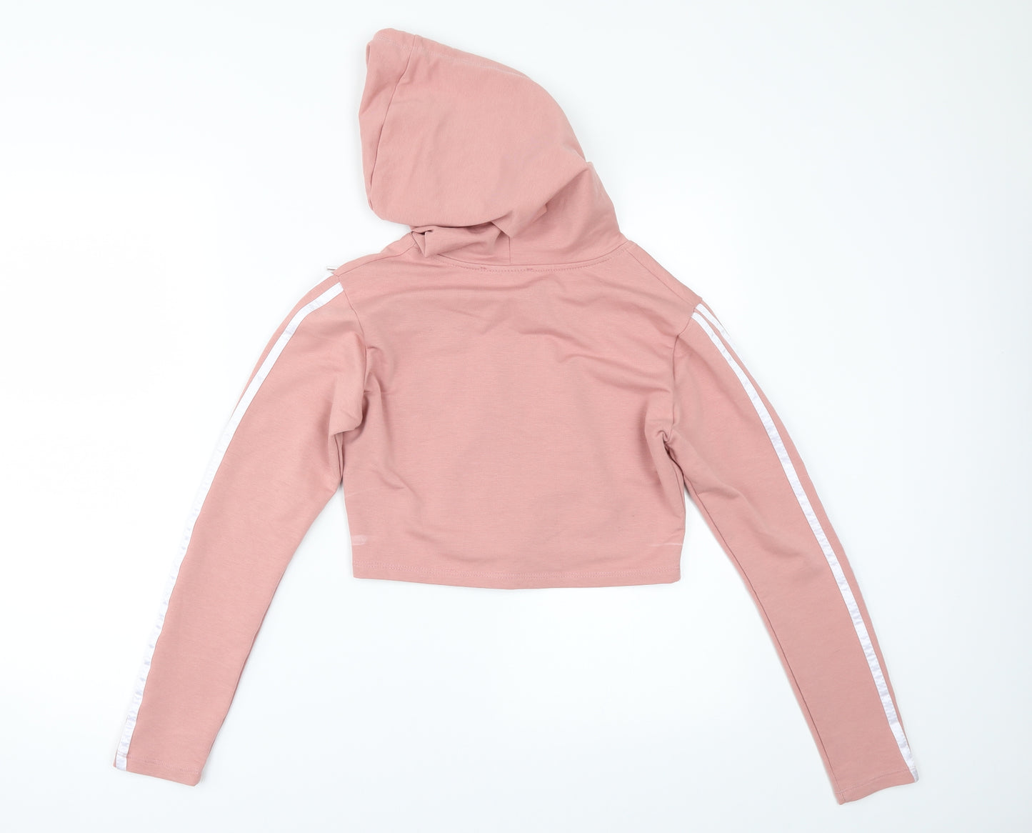 Misspap Womens Pink   Pullover Hoodie Size 8  - cropped hoodie