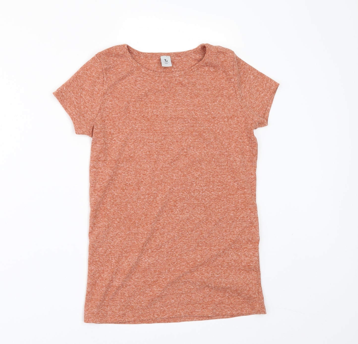 TU Girls Orange   Basic T-Shirt Size 12 Years
