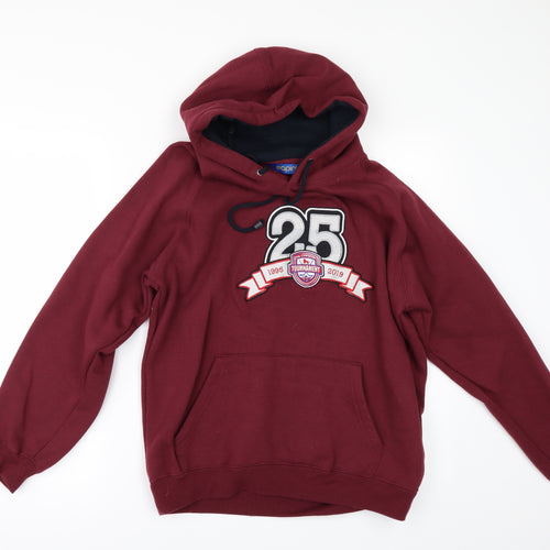 papini Womens Red   Pullover Hoodie Size S