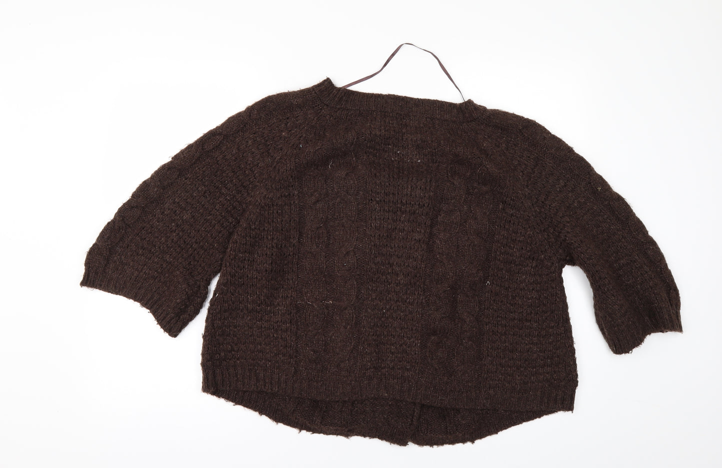 Primark Womens Brown   Cardigan Jumper Size 16