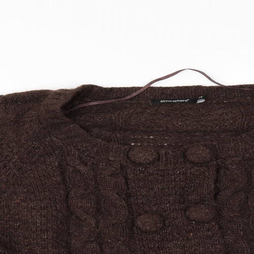 Primark Womens Brown   Cardigan Jumper Size 16