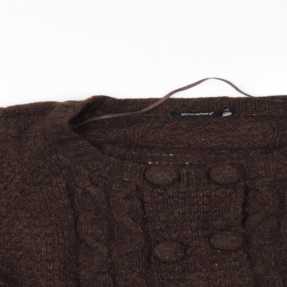 Primark Womens Brown   Cardigan Jumper Size 16