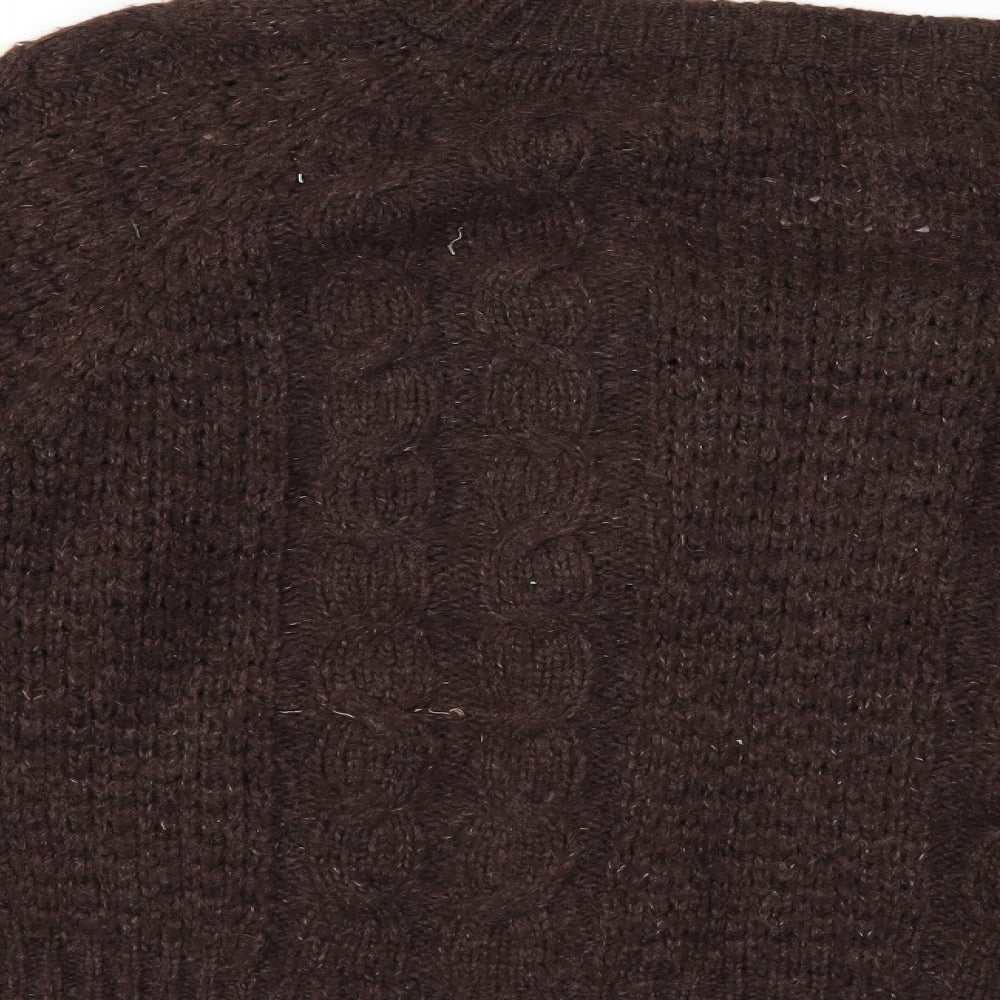 Primark Womens Brown   Cardigan Jumper Size 16