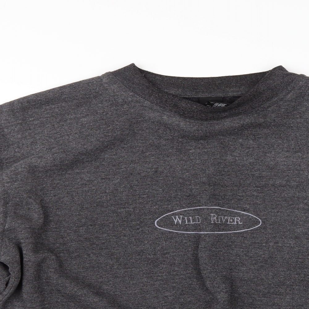 C&A Mens Grey   Pullover Sweatshirt Size S