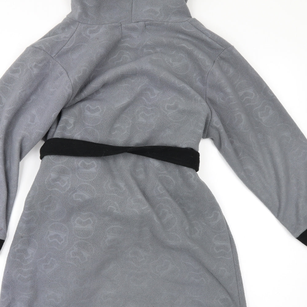 M&Co Boys Grey Solid   Gown Size 7-8 Years  - STAR WARS