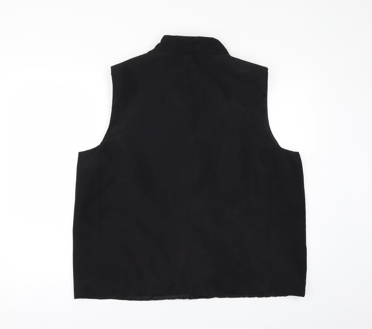 BHS Womens Black   Gilet Waistcoat Size 18
