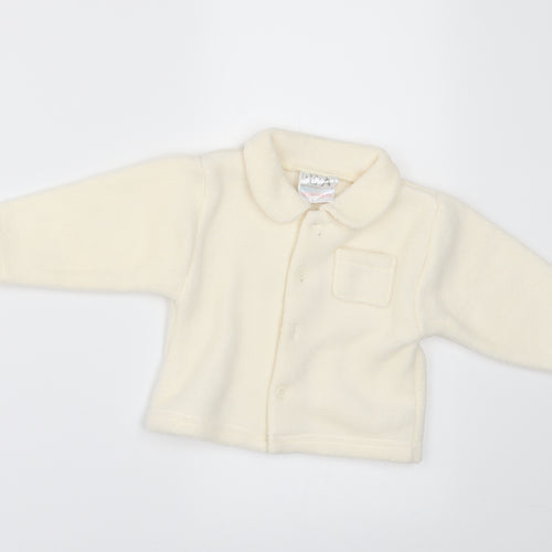E.A Baby Ivory   Jacket  Size 3-6 Months