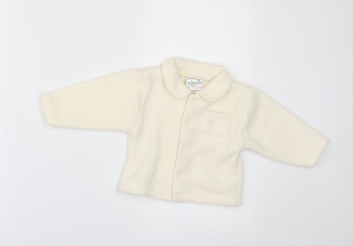 E.A Baby Ivory   Jacket  Size 3-6 Months