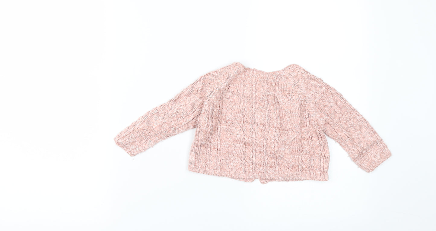NEXT  Pink   Cardigan Jumper Size 6-9 Months