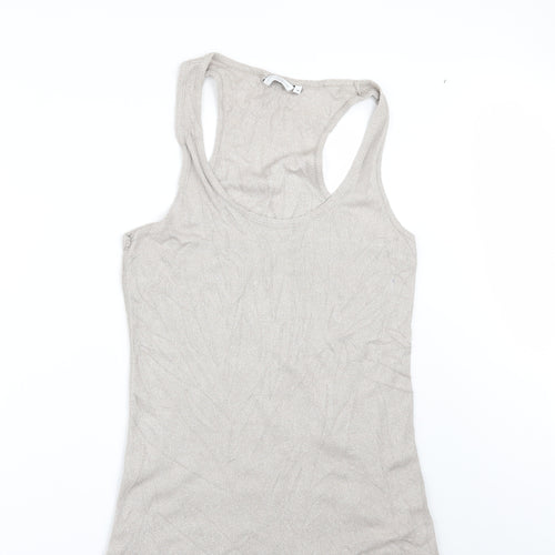 New Look Womens Beige   Basic T-Shirt Size 18