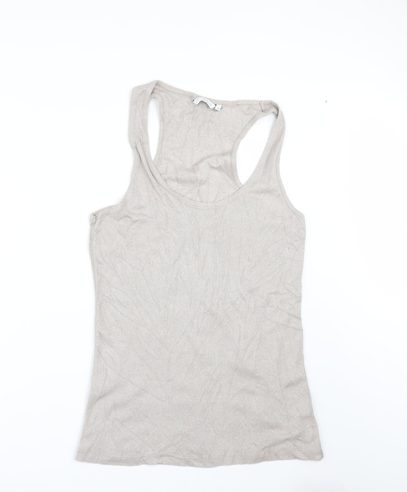 New Look Womens Beige   Basic T-Shirt Size 18