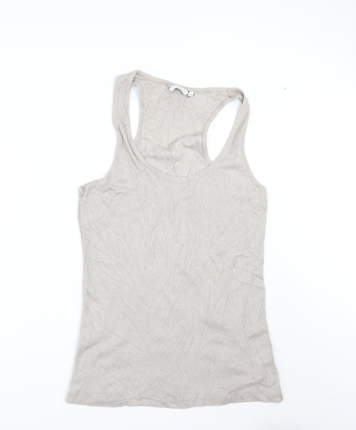 New Look Womens Beige   Basic T-Shirt Size 18
