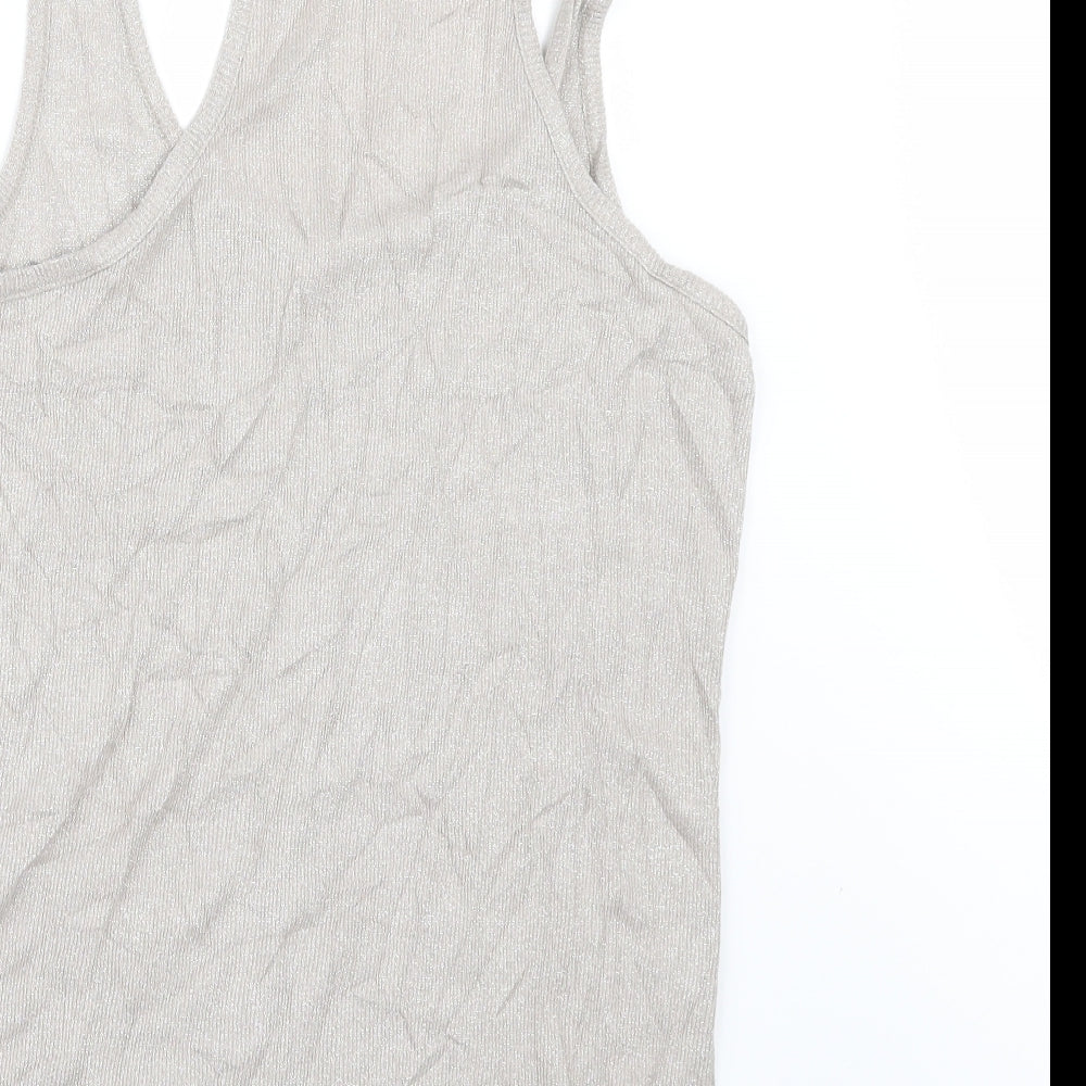 New Look Womens Beige   Basic T-Shirt Size 18