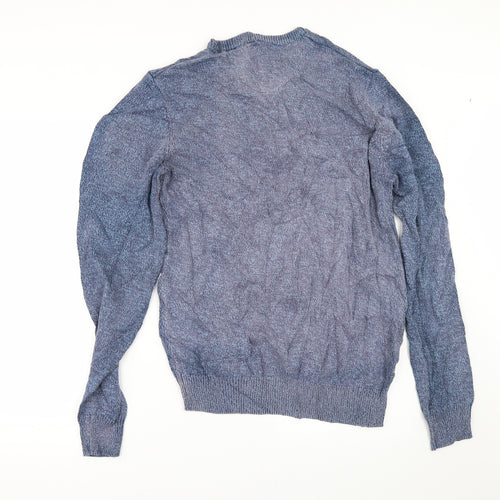 BHS Mens Blue   Pullover Jumper Size M