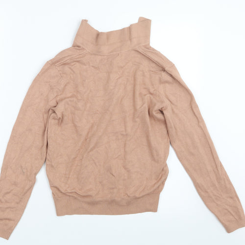 H&M Womens Beige   Basic T-Shirt Size XS