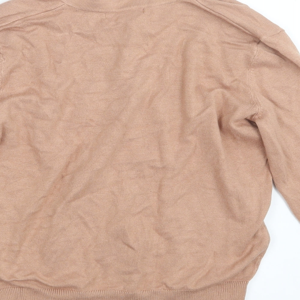 H&M Womens Beige   Basic T-Shirt Size XS