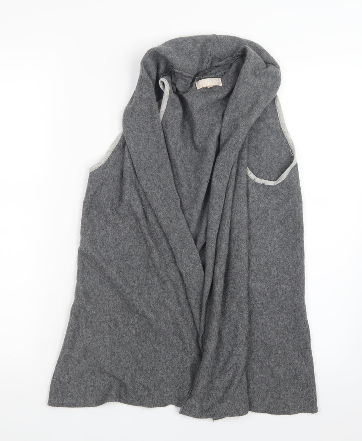 Benedetta B. Womens Grey  Knit Jacket  Size M
