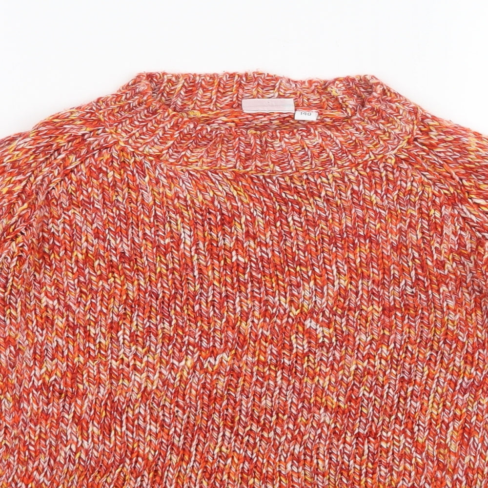 Hot & Spicy Girls Red  Knit Pullover Jumper Size 10 Years