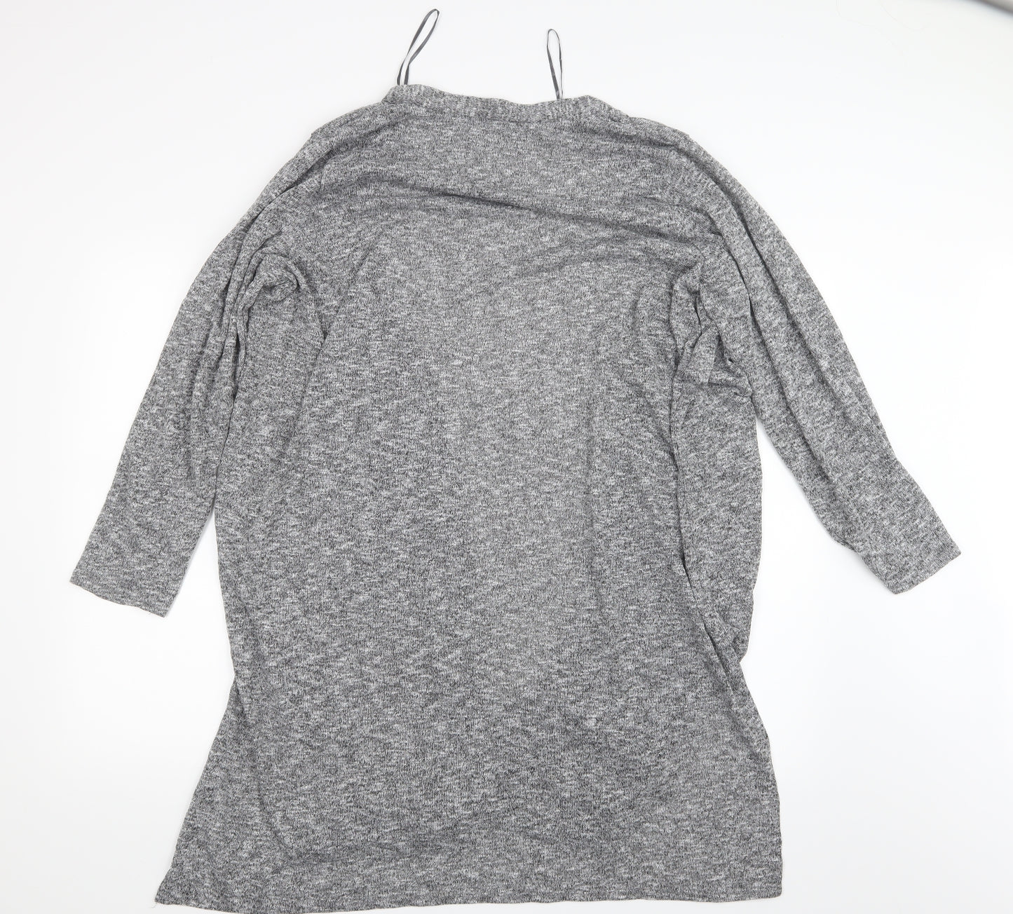 George Womens Grey  Knit Cardigan Jumper Size 22