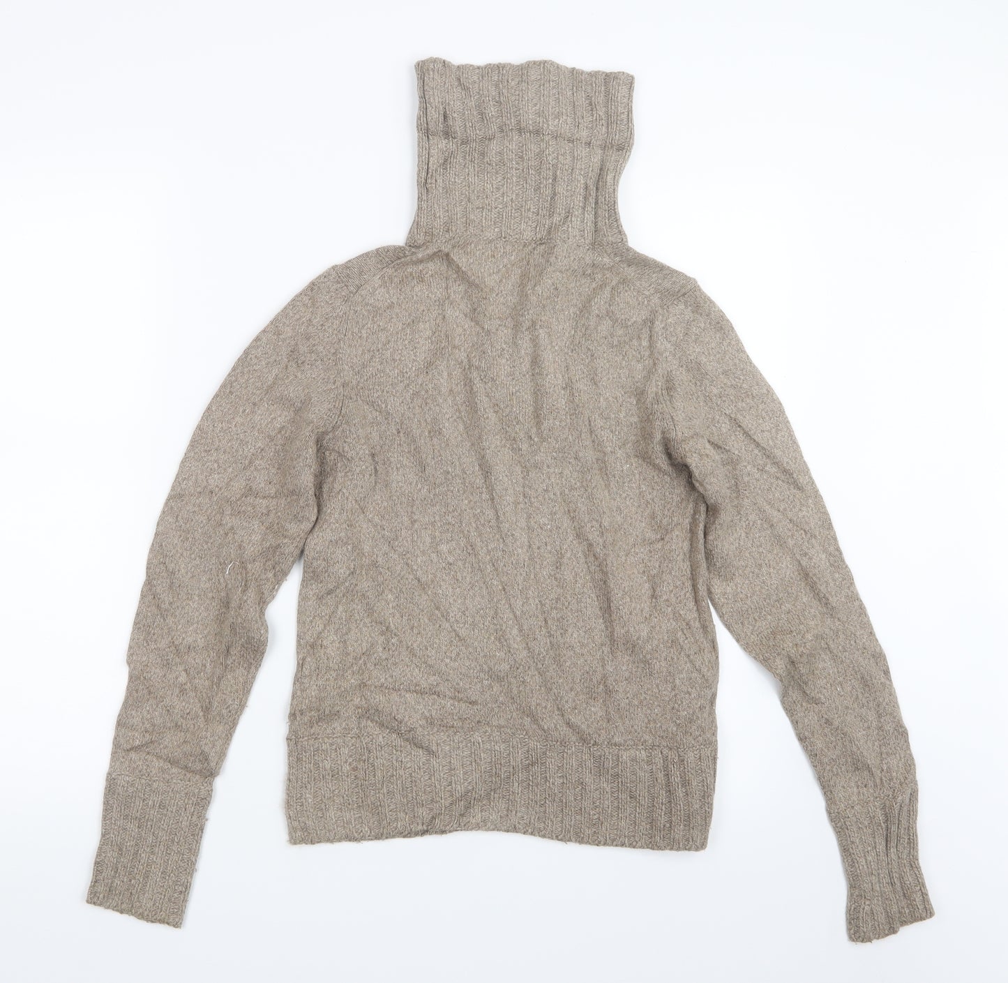 Marks and Spencer Womens Beige  Knit Pullover Jumper Size 10
