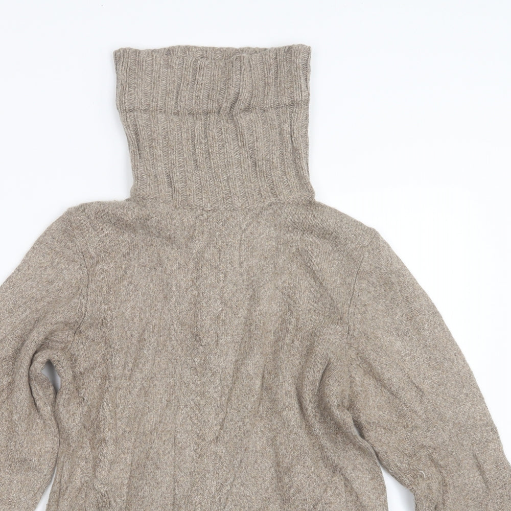 Marks and Spencer Womens Beige  Knit Pullover Jumper Size 10