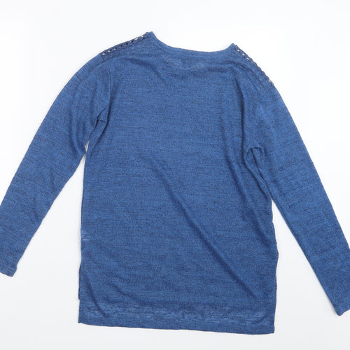 Atmosphere Womens Blue   Basic T-Shirt Size 6