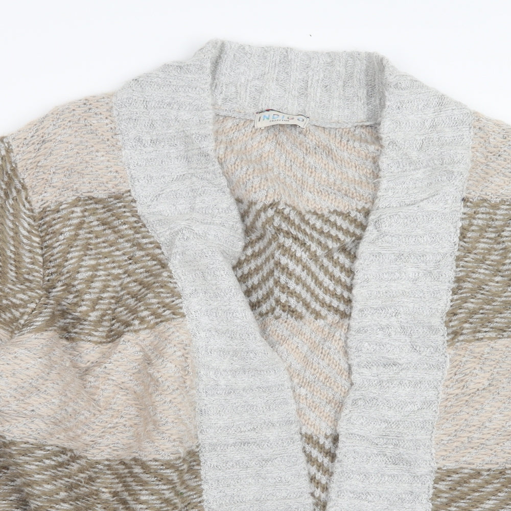 Marks and Spencer Womens Grey  Knit Cardigan Jumper Size 20