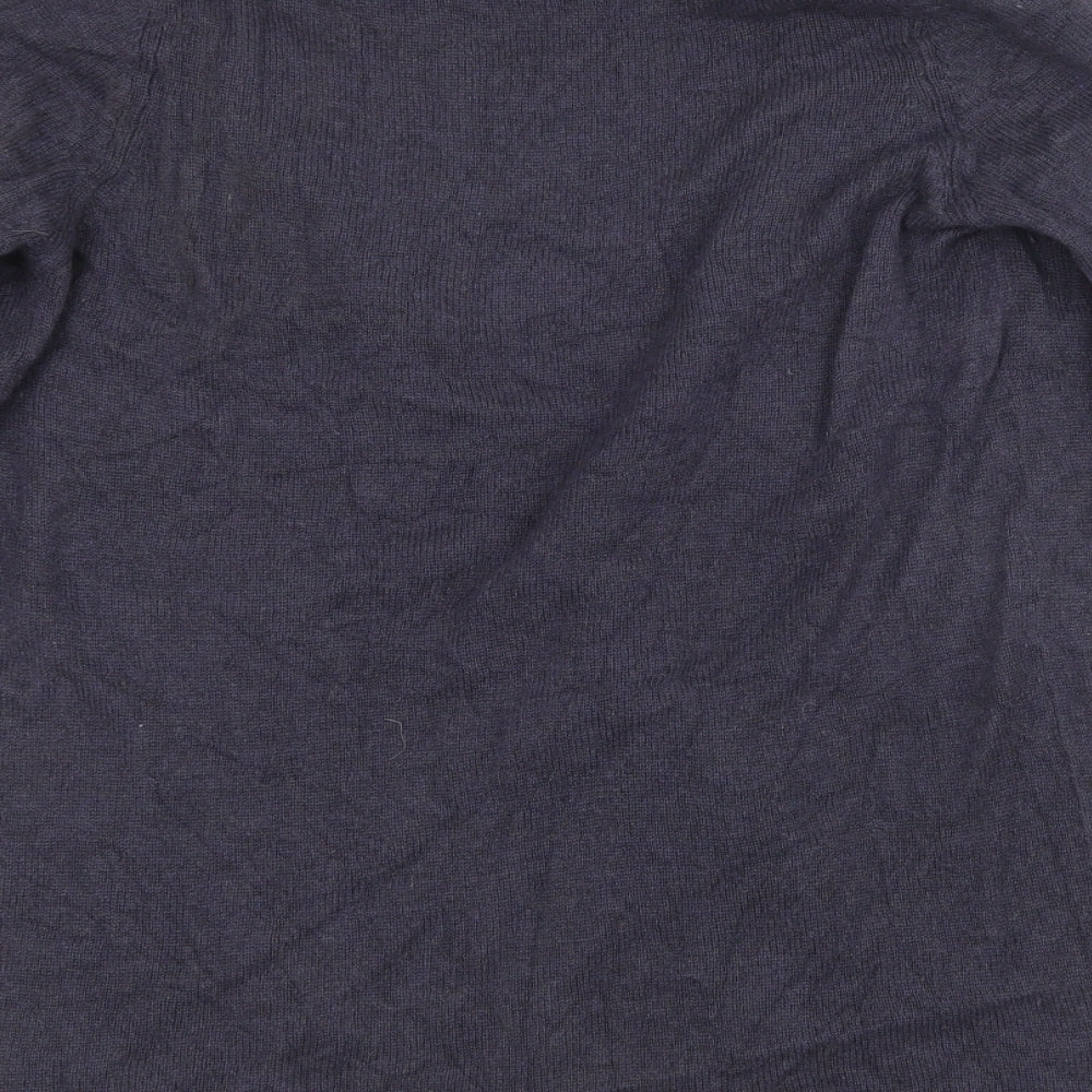 Brora Womens Purple  Knit Cardigan Jumper Size 12