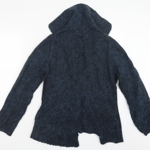 Per Una Womens Blue  Knit Cardigan Jumper Size M