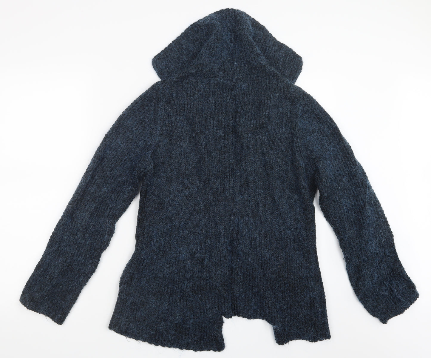 Per Una Womens Blue  Knit Cardigan Jumper Size M