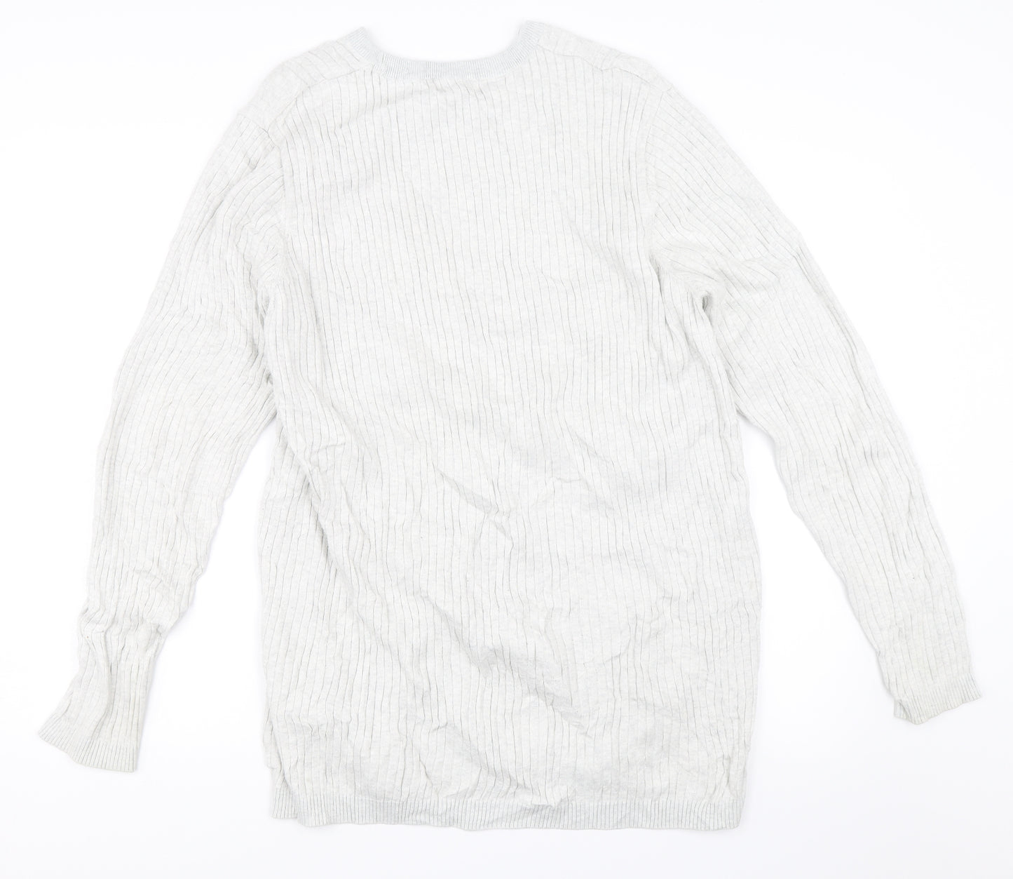 New Look Mens Grey   Pullover Jumper Size 2XL