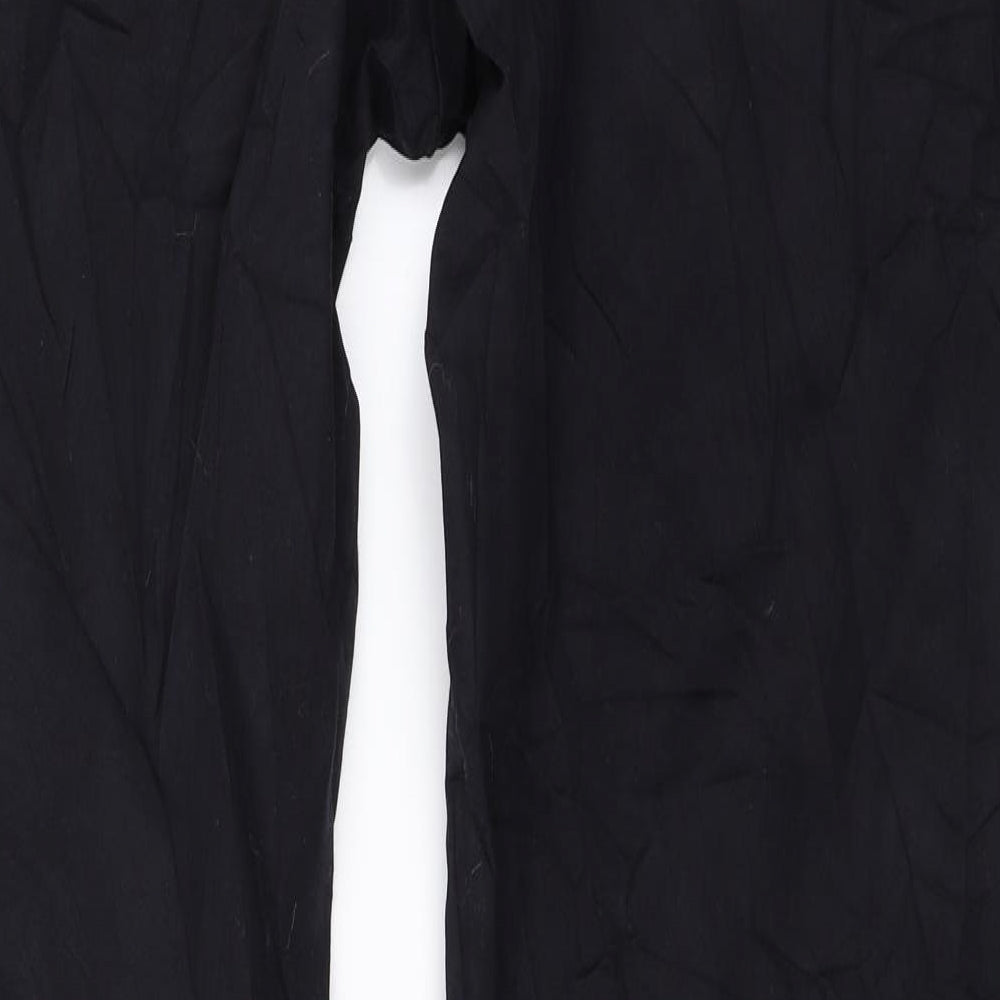 Marks and Spencer Mens Black   Chino Trousers Size 32 in L35 in