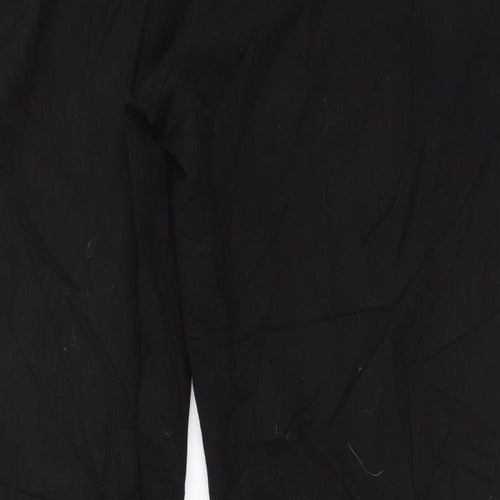 F&F Womens Black   Trousers  Size 12 L31 in