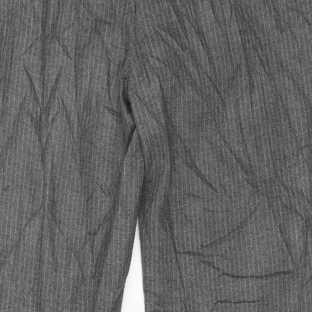 Zara Womens Grey   Capri Trousers Size S L27 in