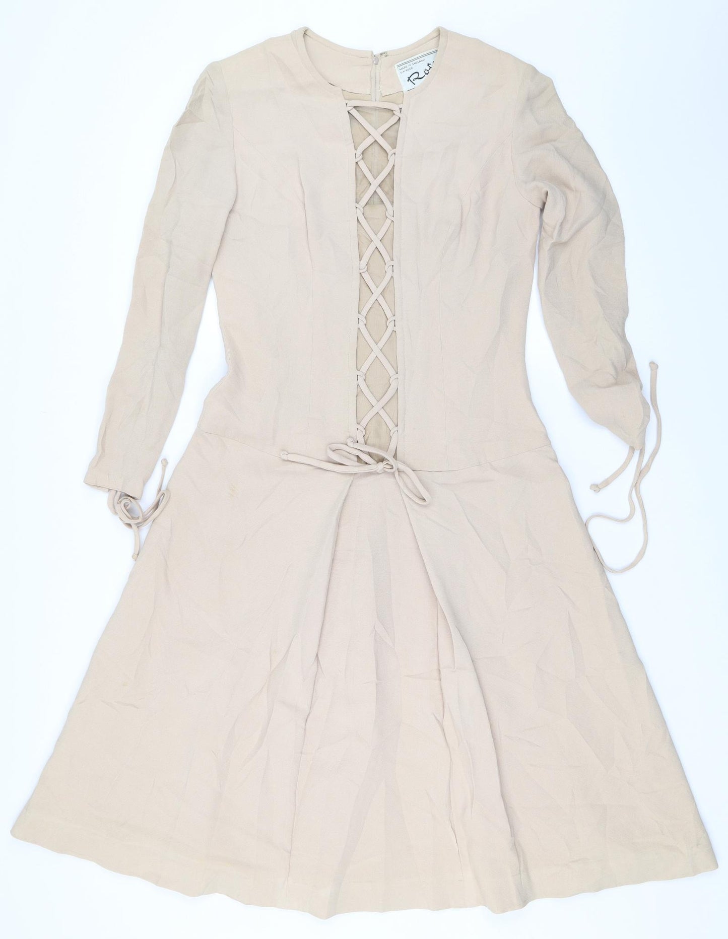 Ruter Couture Womens Beige   Fit & Flare  Size 36