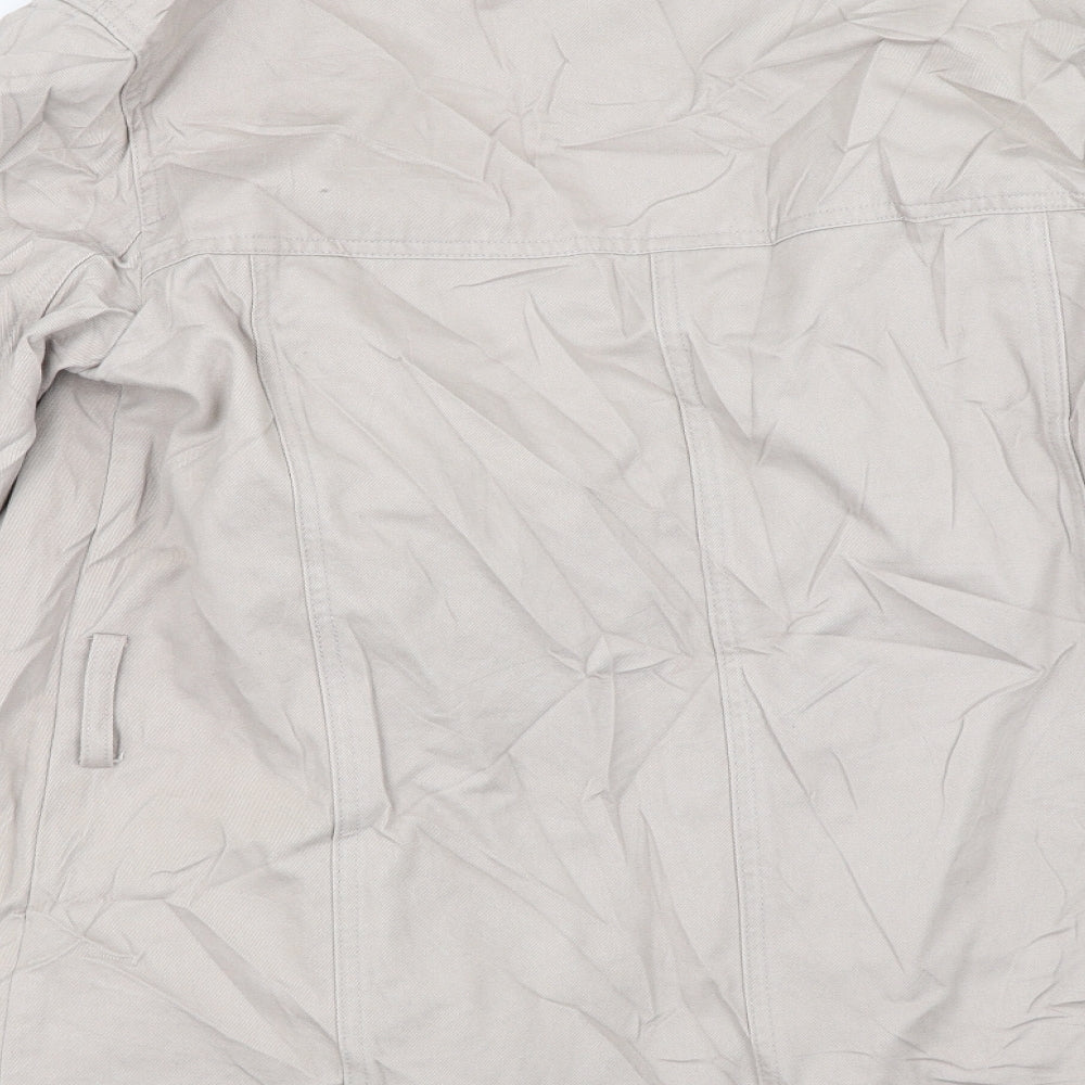 Preworn Womens Beige   Jacket Coat Size 12