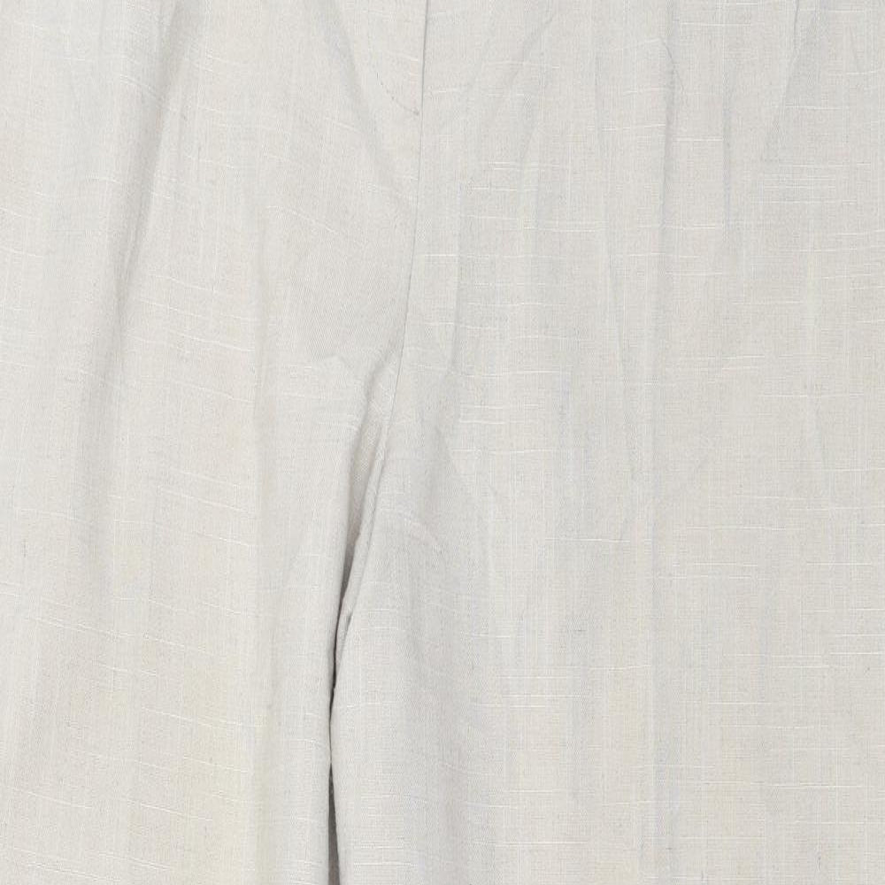 Eastex Womens Beige   Trousers  Size 16 L28 in