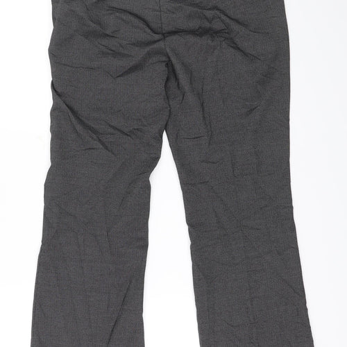 George Womens Grey   Trousers  Size 12 L29 in