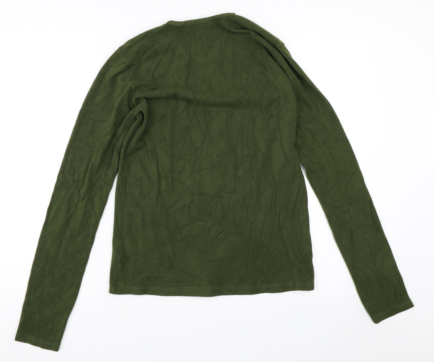 Long Tall Sally Womens Green   Basic T-Shirt Size M