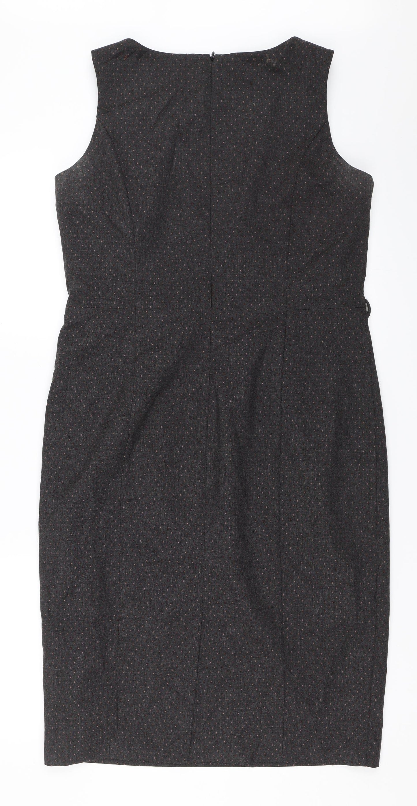 NEXT Womens Grey   Pencil Dress  Size 14