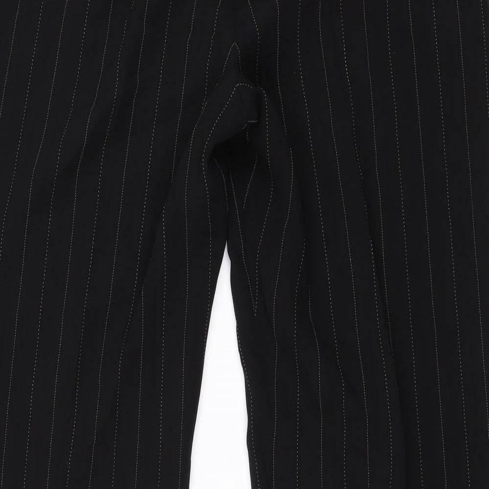 Planet Womens Black   Trousers  Size 8 L31 in