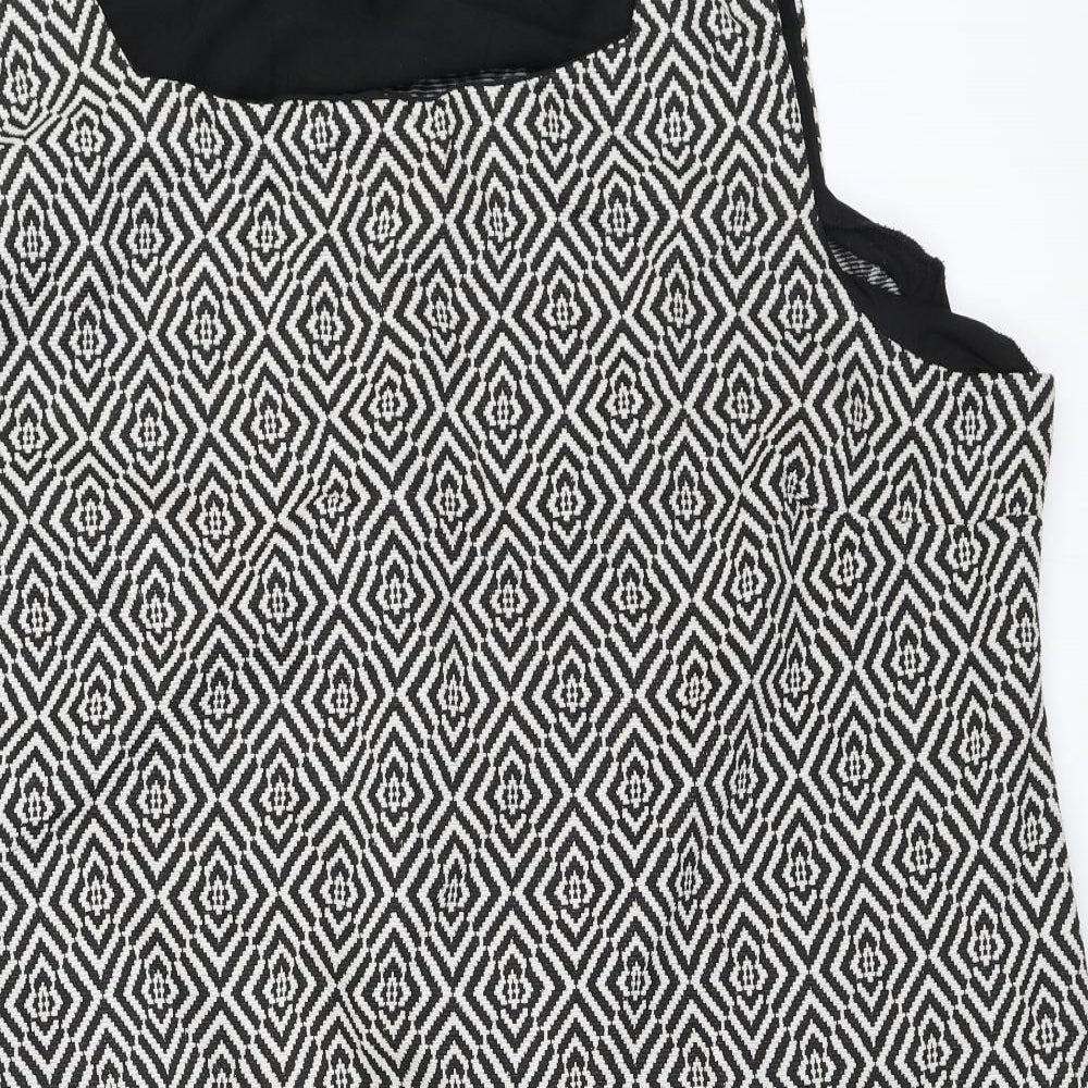 Wallis Womens Black   Tunic Blouse Size 20