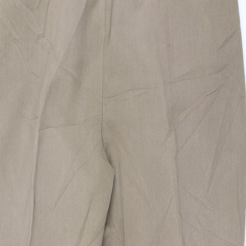 Preworn Womens Beige   Trousers  Size 16 L25 in