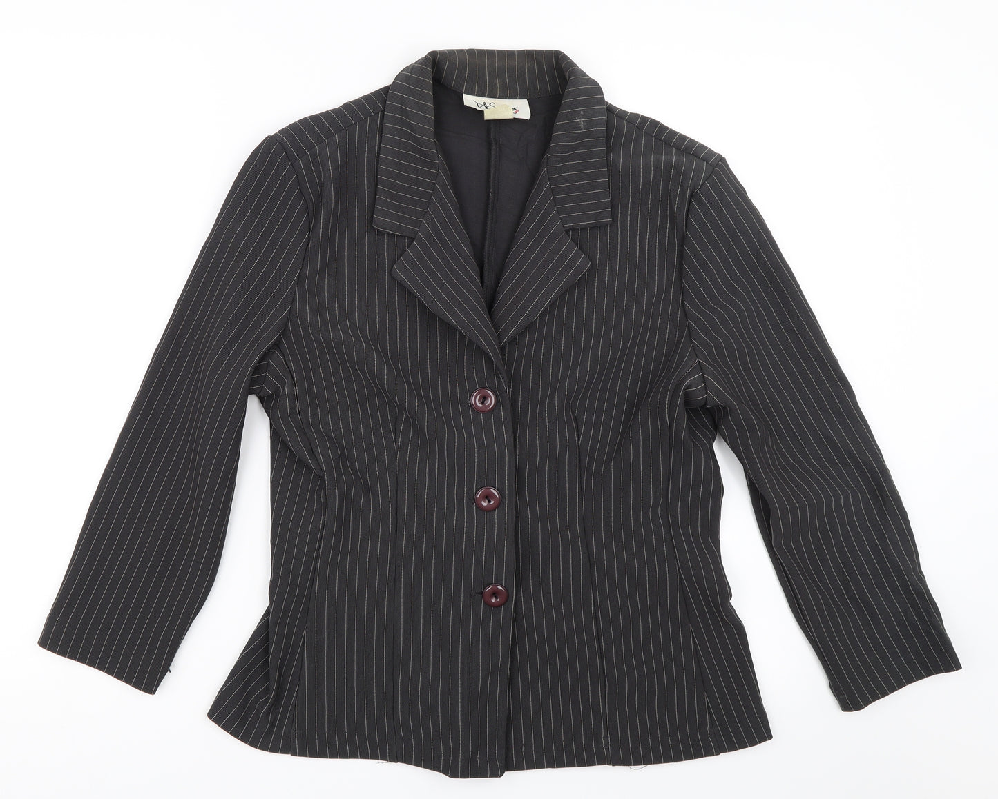 D. Summers Womens Grey   Jacket Blazer Size 10