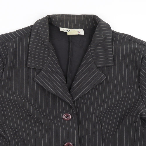 D. Summers Womens Grey   Jacket Blazer Size 10